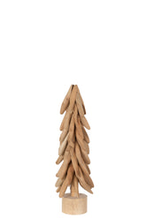 Boom Op Voet Takken Hout Naturel Small